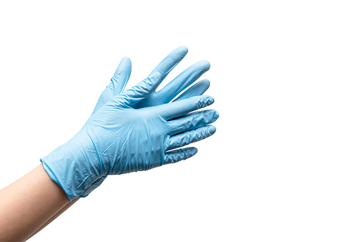nitrile gloves
